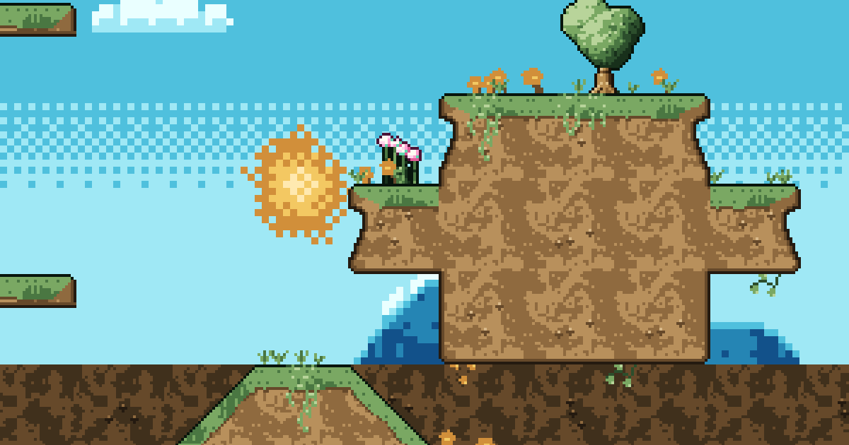 CrunchyTile: free CC0 pixel-art tileset generator for Godot & Unity